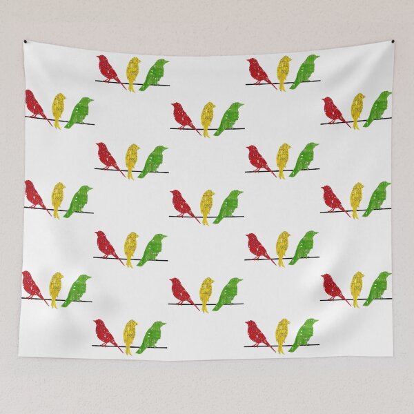 Item preview, bob marley three little birds designed and sold by CandisHitchcock.