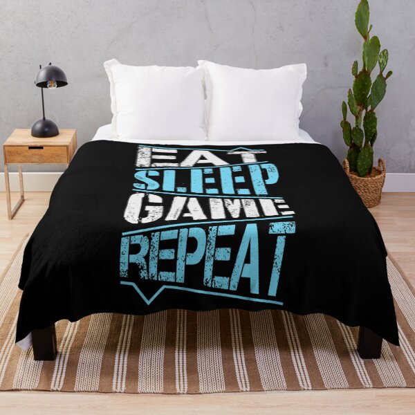 Item preview, Eat sleep game repeat  designed and sold by DORCASAUGHTER.