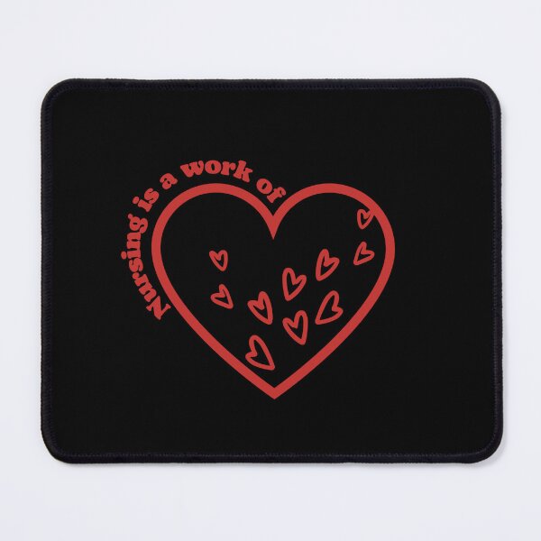Item preview, Nursing is a Work of Heart - Nurse t-shirt designed and sold by LomeeCo.