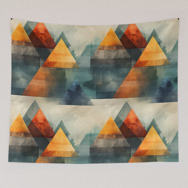 Item preview, Pyramid Geometric Pattern  designed and sold by Skolyak.