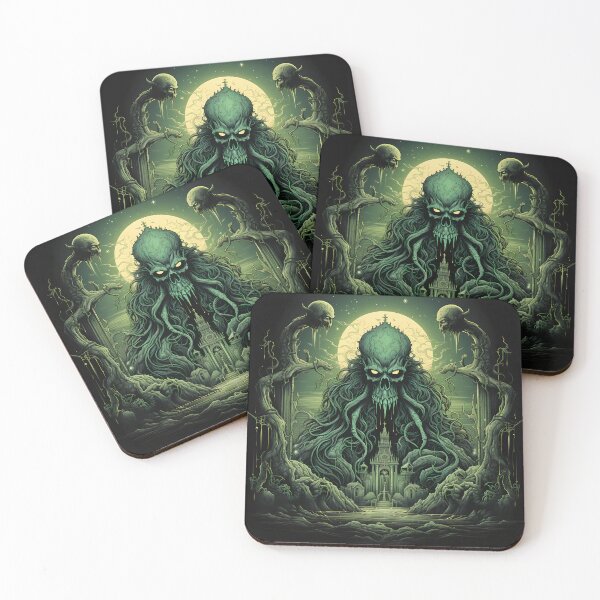 Item preview, Mystical Cthulhu Design | Ocean Horror | Unique Illustration designed and sold by PopPopGfx.