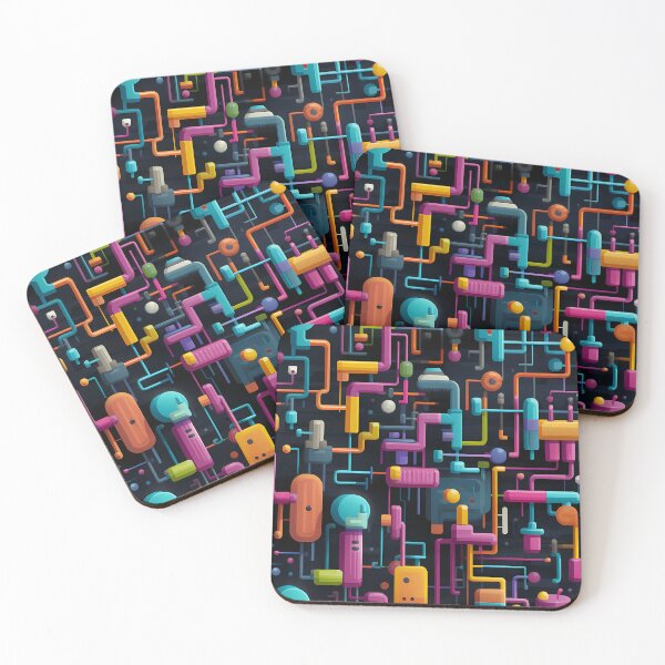 Item preview, Colorful Geometric Pattern  designed and sold by Skolyak.