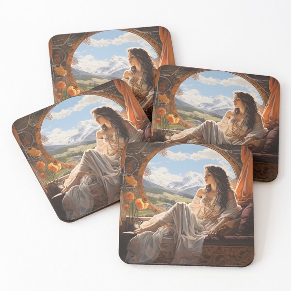 Item preview, stunning gypsy woman digital print designed and sold by dcrc.