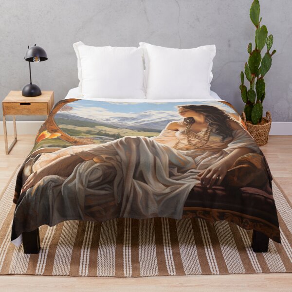 Item preview, stunning gypsy woman digital print designed and sold by dcrc.