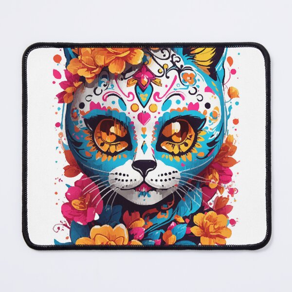 Item preview, Mexican Mystical Cat designed and sold by wilshusenkris.