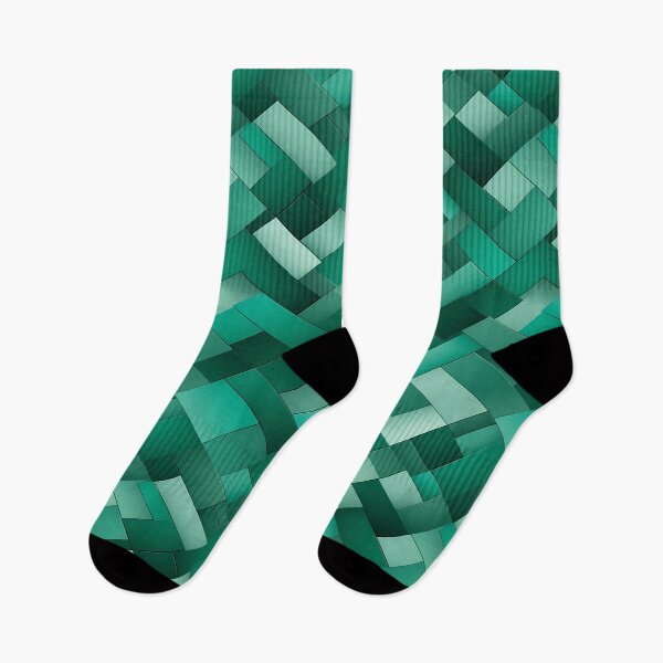 Item preview, Green Geometric Pattern  designed and sold by Skolyak.