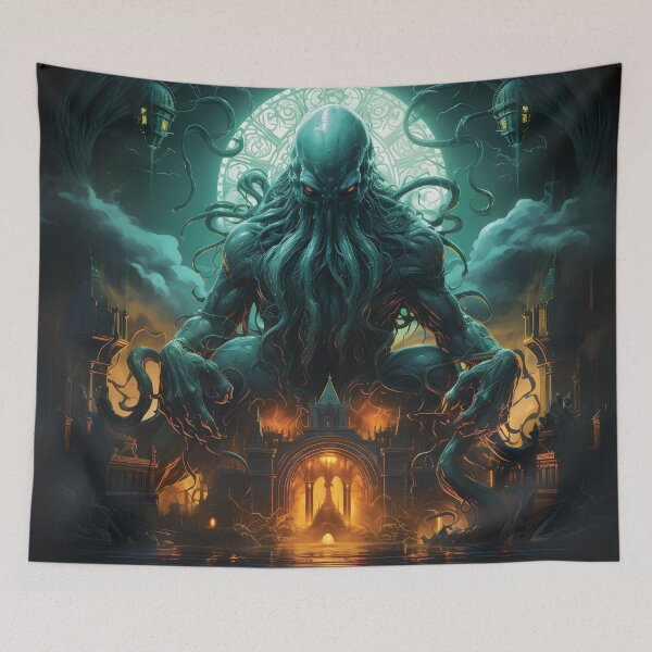 Item preview, Eldritch Cthulhu Creation | Lovecraftian Art | Unearthly Beauty designed and sold by PopPopGfx.