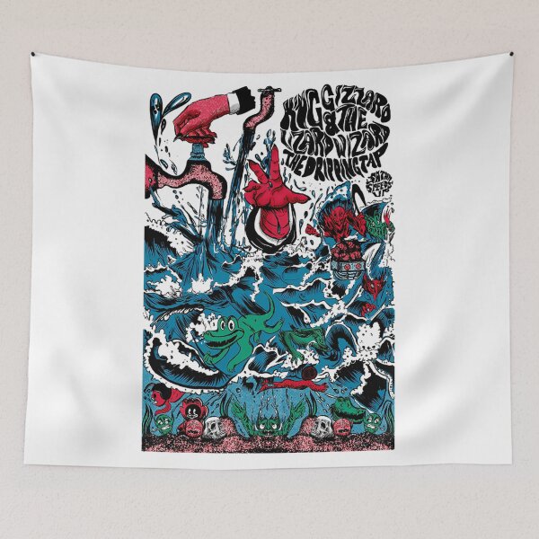 Item preview, King Gizzard and the Lizard Wizard - The Dripping Tap designed and sold by FeathersMckenz.