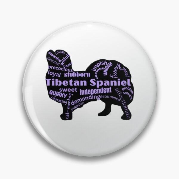 Item preview, Purple Cool Descriptive Tibetan Spaniel Word Cloud Art Design designed and sold by Monica C. Webster.