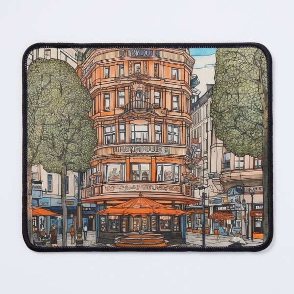 Item preview, Oslo city drawing designed and sold by ComicsFactory.