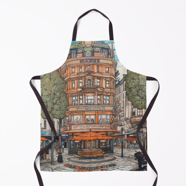 Item preview, Oslo city drawing designed and sold by ComicsFactory.