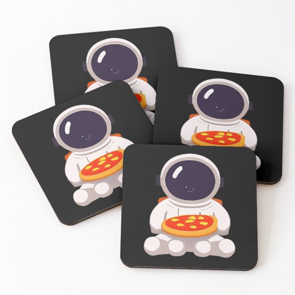 Item preview,  Astronaut ? Eating pizza designed and sold by MinimalistHaven.