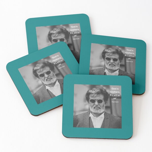 Item preview, God is nowhere, it_s within us Rajini Kanth Quote designed and sold by daixori.