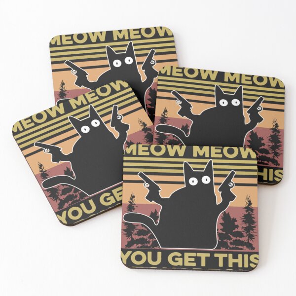 Item preview, You Mess With The Meow Meow, You Get This Peow Peow  designed and sold by TheresaJPlace.