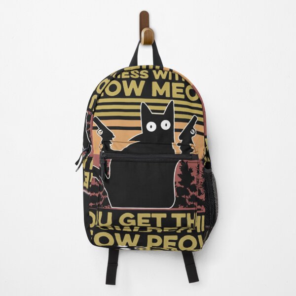 Item preview, You Mess With The Meow Meow, You Get This Peow Peow  designed and sold by TheresaJPlace.