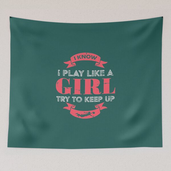 Item preview, I Know I Play Like A Girl Ultimate  designed and sold by EganHunter.