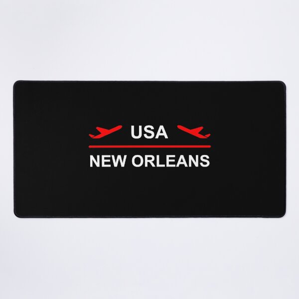 Item preview, New Orleans USA Airport Plane Dark Color designed and sold by TinyStarAmerica.
