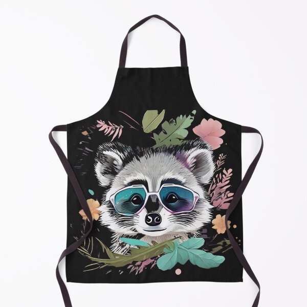 Item preview, Unleash the Cuteness: Boss Raccoon Strikes a Pose with Shades! designed and sold by TribalNative.