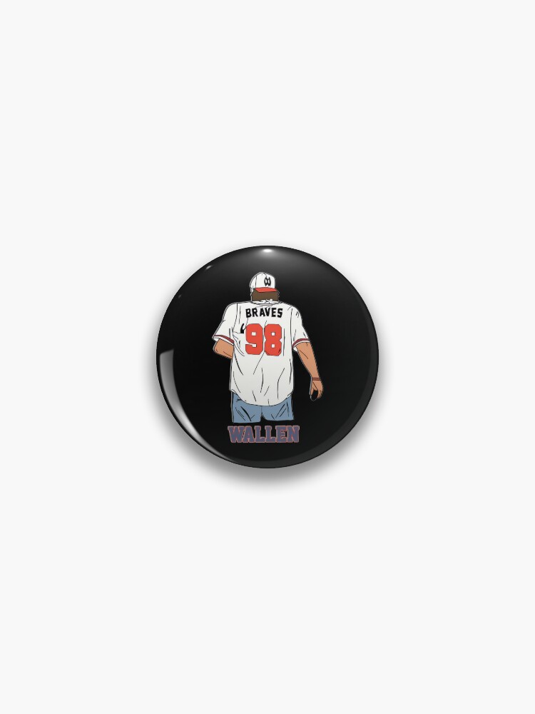 Morgan Wallen Wallen 98 Braves Wallen Retro Vintage 98 Braves Country Music Morgan  Wallen Gift Magnet for Sale by AsaParadise