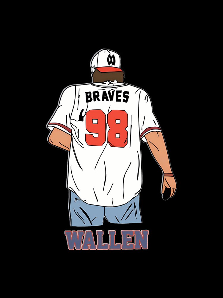 Morgan Wallen Wallen 98 Braves Wallen Retro Vintage 98 Braves