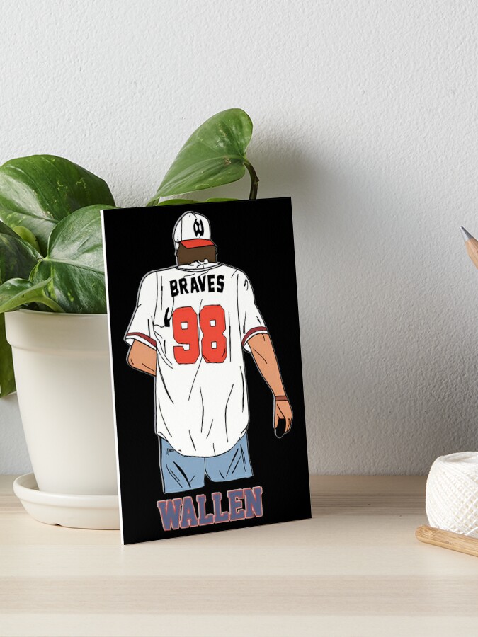 Morgan Wallen Wallen 98 Braves Wallen Retro Vintage 98 Braves Country Music  Morgan Wallen Gift Active T-Shirt for Sale by AsaParadise