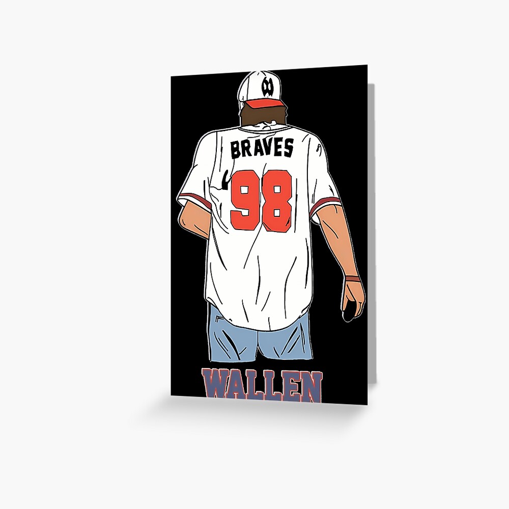 Morgan Wallen Wallen 98 Braves Wallen Retro Vintage 98 Braves