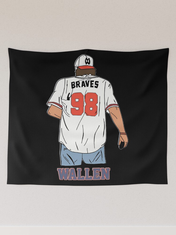 Atlanta Wallen 98 Braves Shirt Morgan Wallen Long Sleeve Shirt - Happy  Place for Music Lovers