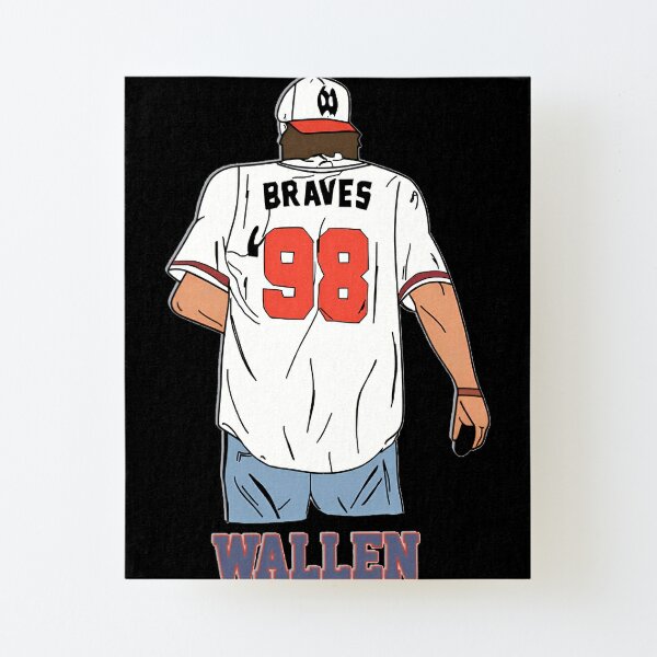 Morgan Wallen Wallen 98 Braves Wallen Retro Vintage 98 Braves