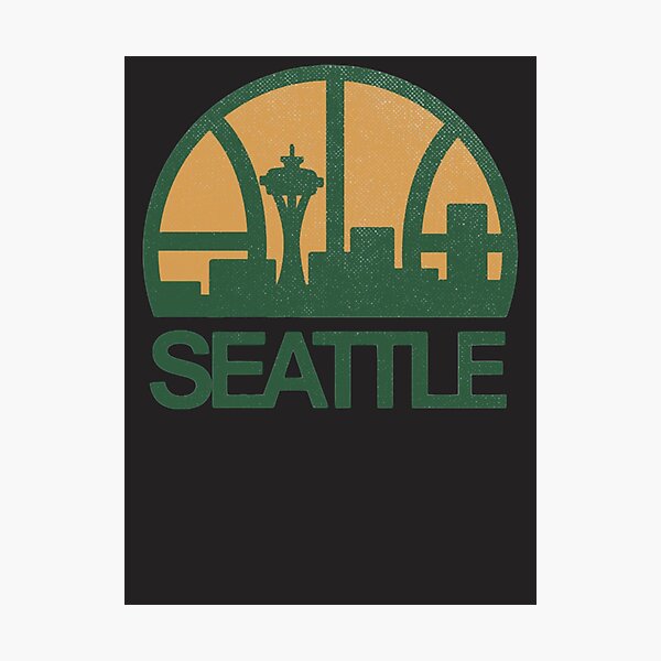 Artikel-Vorschau von Seattle Sonics, designt und verkauft von DreuxGoguen.