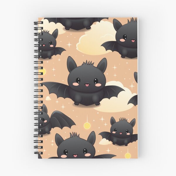 Aperçu de l'œuvre Cute Halloween Bat Pattern Seamless créée et vendue par Digiversal.