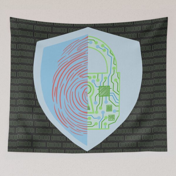 Item preview, Cyber Security shield designed and sold by Vie-rus.