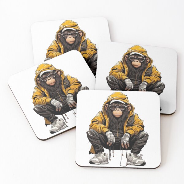 Item preview, Cool Monkey Hip-Hop Vibes 02 designed and sold by eyestetix.
