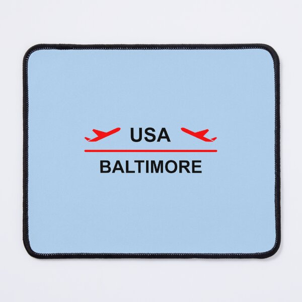 Item preview, Baltimore USA Airport Plane Light-Color designed and sold by TinyStarAmerica.