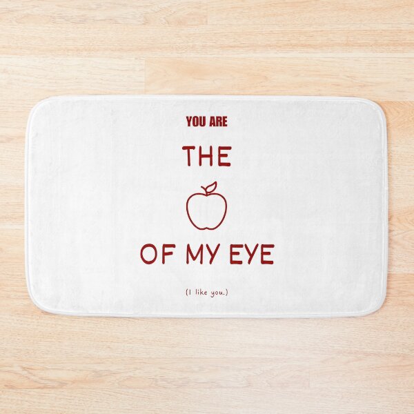 Item preview, You are the apple of my eye idiom (red) designed and sold by Idioms4u.