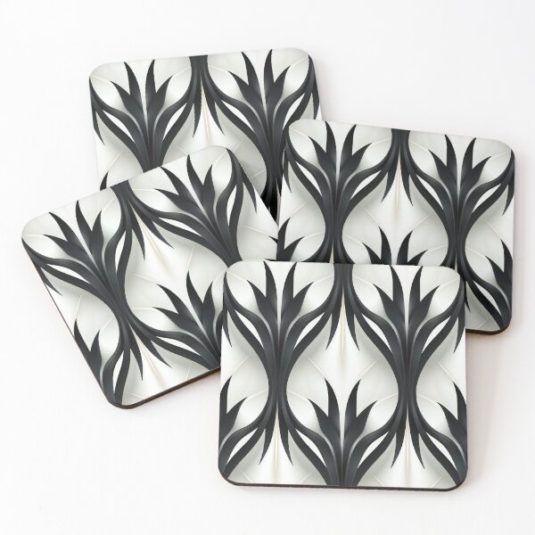 Item preview, Black and White Goth Pattern  designed and sold by Skolyak.