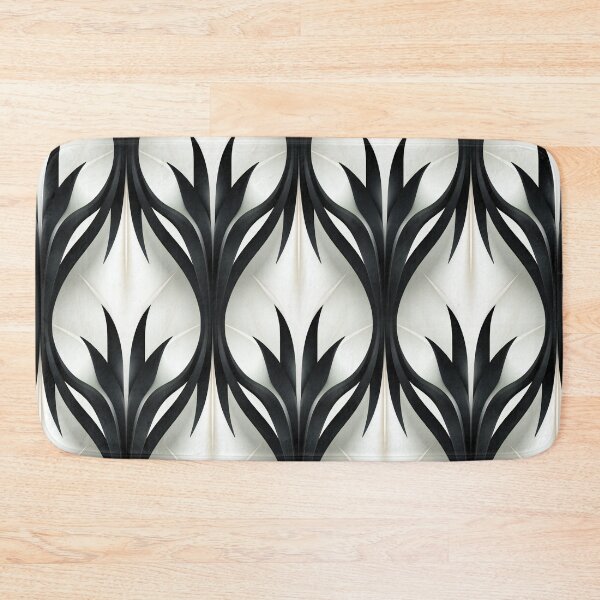 Item preview, Black and White Goth Pattern  designed and sold by Skolyak.