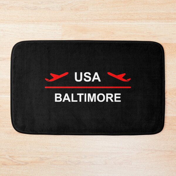 Item preview, Baltimore USA Airport Plane Dark Color designed and sold by TinyStarAmerica.