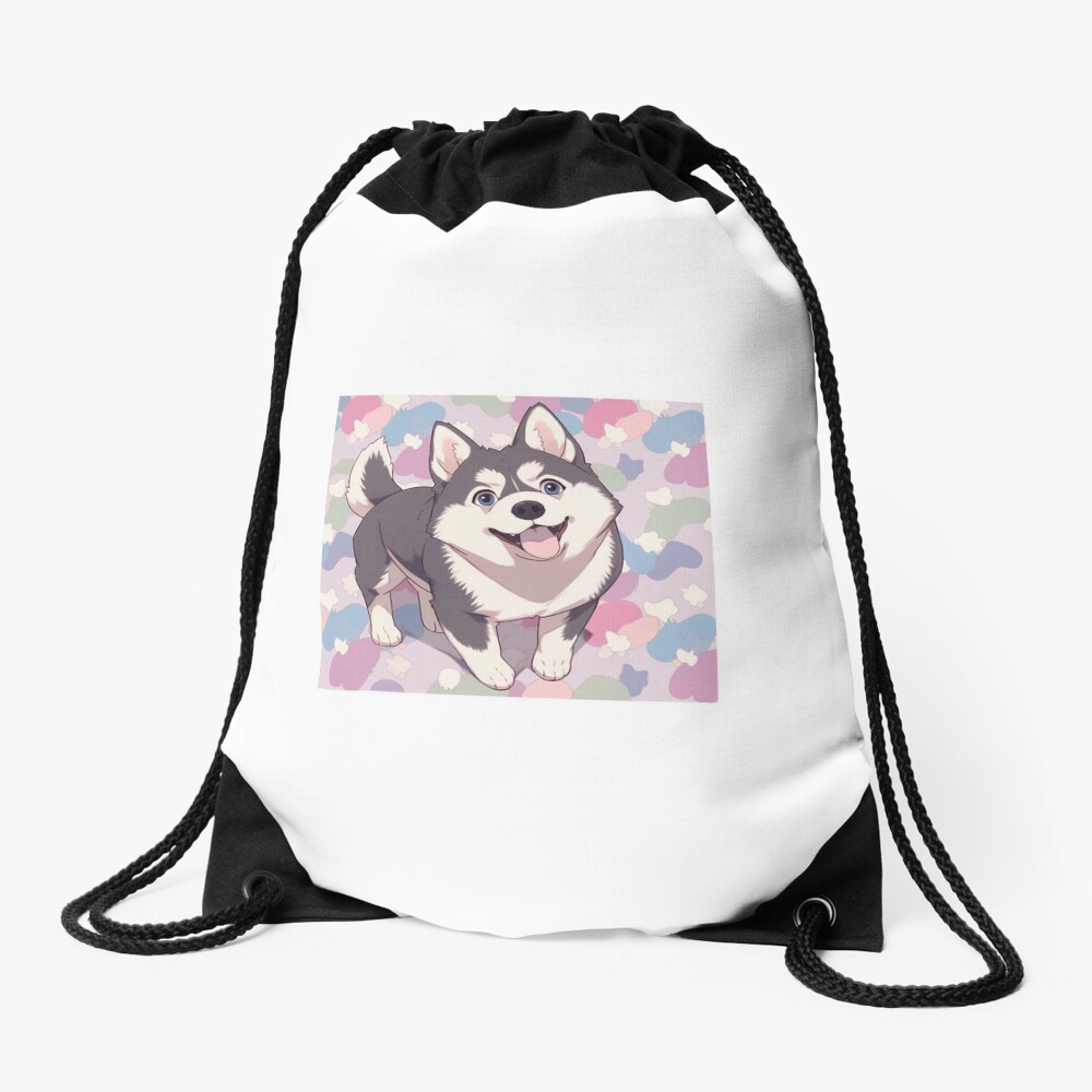 Siberian Husky Puppy Face Shaped Large Shoulder Bag – DOTOLY