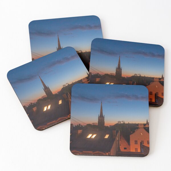 Item preview, Old Town European Sunset Blue Hour, Riga, Latvia designed and sold by SafariByMarisa.