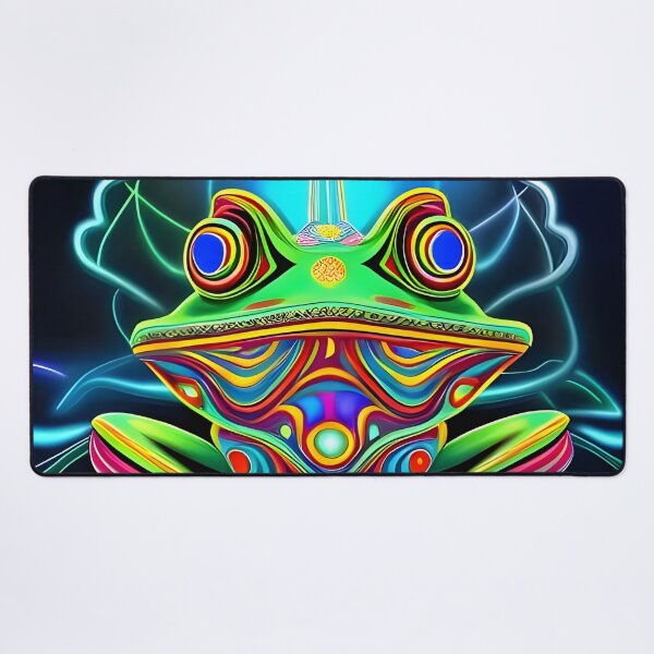 Item preview, Froggy Animal Spirit (16) - Trippy Psychedelic Frog designed and sold by TheThirdEye.