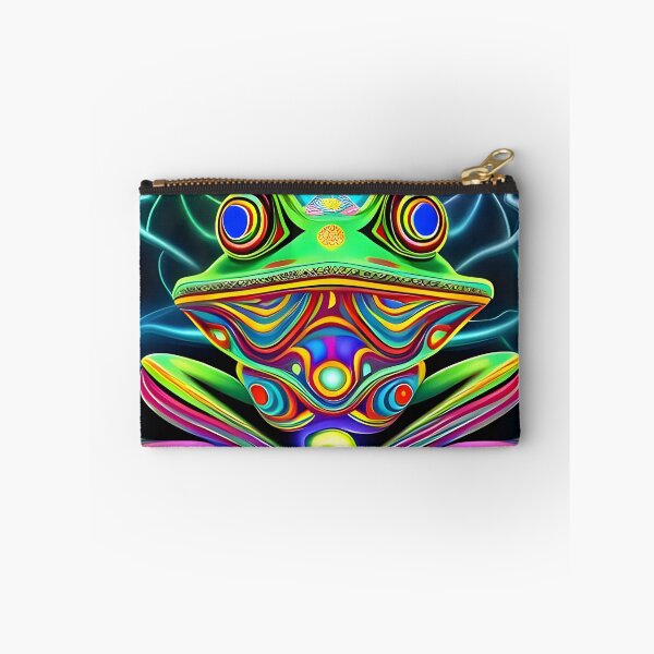 Item preview, Froggy Animal Spirit (16) - Trippy Psychedelic Frog designed and sold by TheThirdEye.