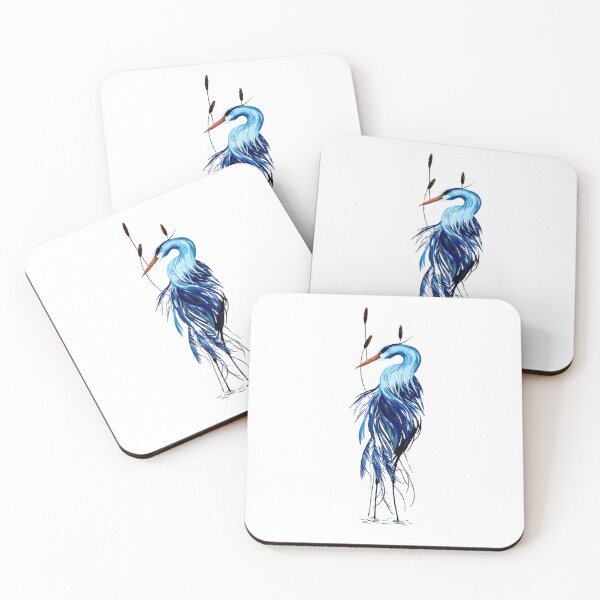 Item preview, Beautiful Blue Heron Animal Art Design designed and sold by Monica C. Webster.