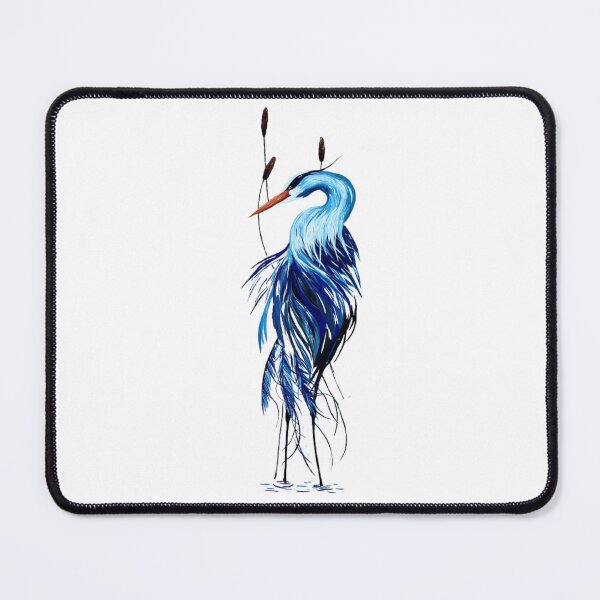 Item preview, Beautiful Blue Heron Animal Art Design designed and sold by Monica C. Webster.
