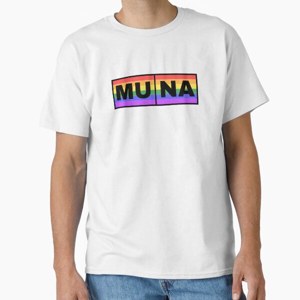 Item preview, MUNA Rainbow LGBTQ+ Logo designed and sold by laurenzzzzz.