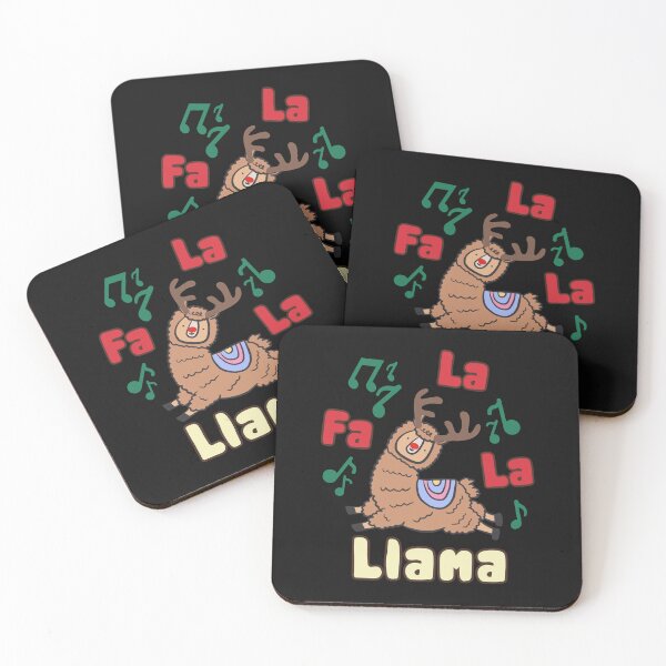 Item preview, Fa la la llama - Funny Christmas Llama designed and sold by TheAnimalZ00.
