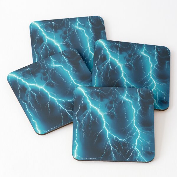 Item preview, Blue Lightning Pattern  designed and sold by Skolyak.