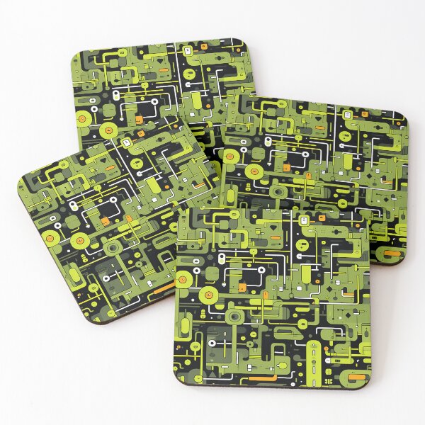Item preview, Green Pattern  designed and sold by Skolyak.