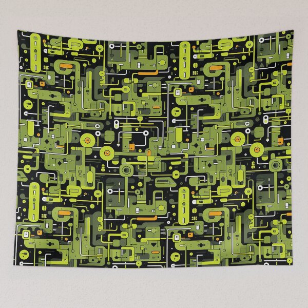 Item preview, Green Pattern  designed and sold by Skolyak.