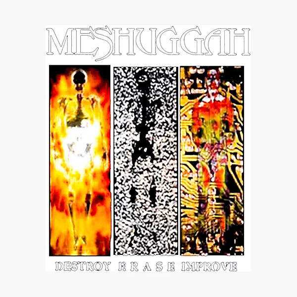 Meshuggah Band Destroy Erase Improve 2022 Classic