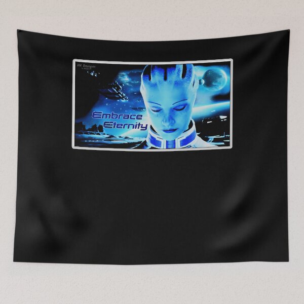 Item preview, Liara T'Soni Embrace Eternity Digital Painting designed and sold by HooverCustard.